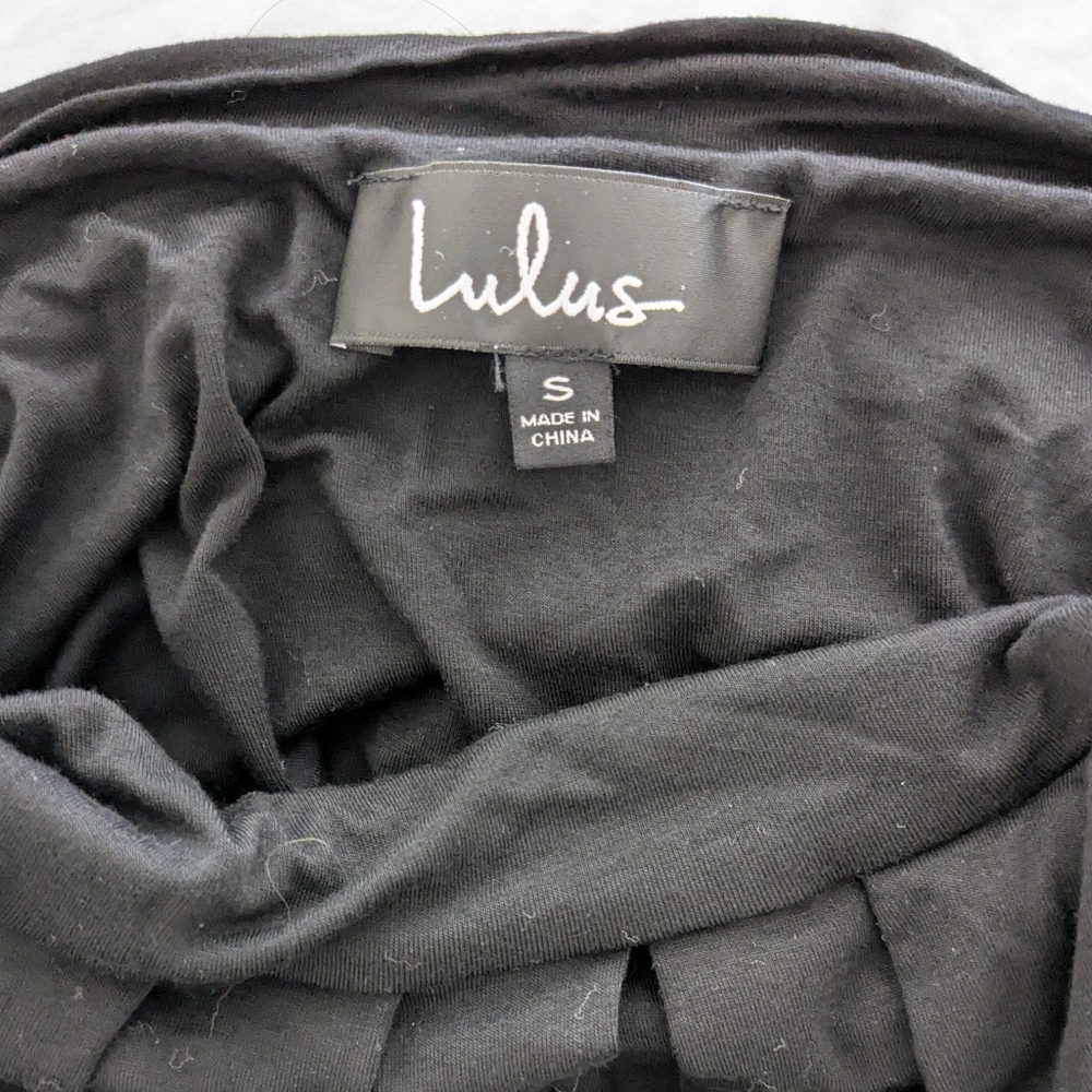 Lulus Tricks of the Trade Black Maxi Dress - size S - Picture 6 of 6